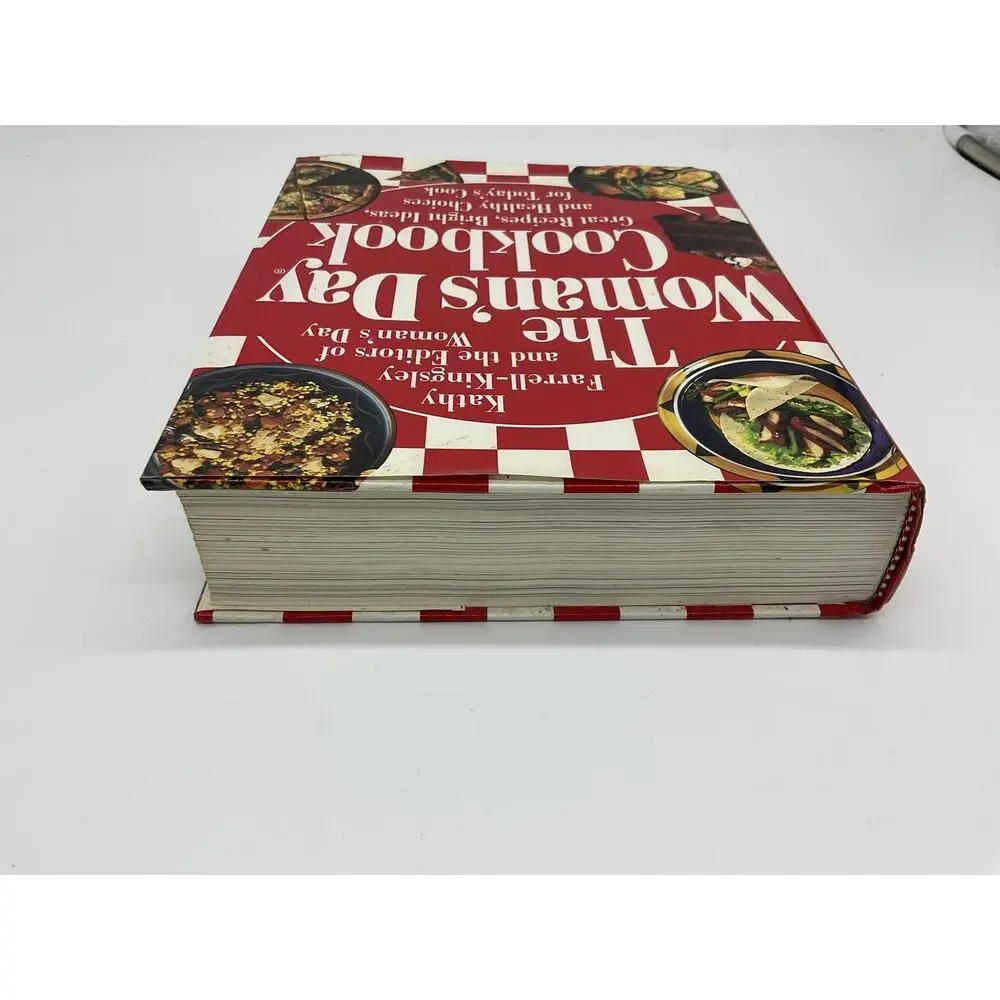 Vintage The Woman's Day Cookbook Farrell-Kingsley Hardcover Healthy Recipes 1995